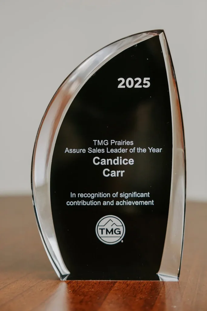 TMG Prairies Assure sales leader of the year 2025